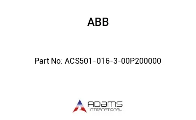 ACS501-016-3-00P200000