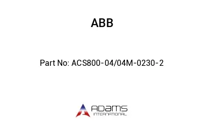 ACS800-04/04M-0230-2