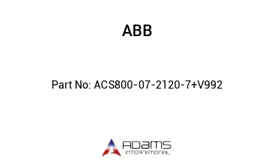 ACS800-07-2120-7+V992