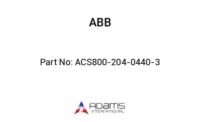 ACS800-204-0440-3