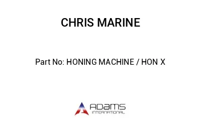 HONING MACHINE / HON X