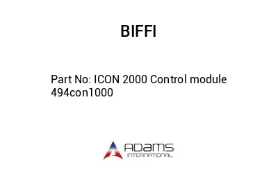 ICON 2000 Control module 494con1000