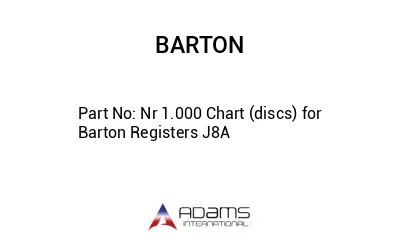 Nr 1.000 Chart (discs) for Barton Registers J8A