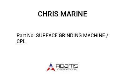 SURFACE GRINDING MACHINE / CPL