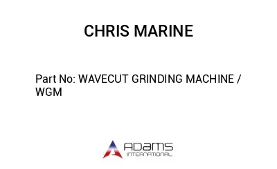 WAVECUT GRINDING MACHINE / WGM