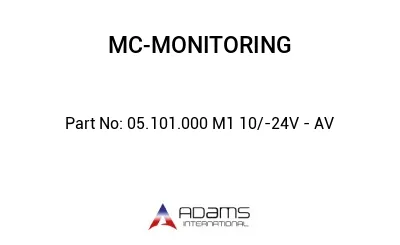 05.101.000 M1 10/-24V - AV