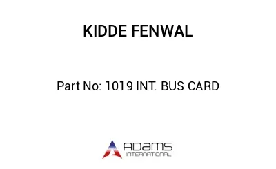 1019 INT. BUS CARD