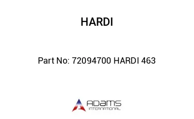 72094700 HARDI 463