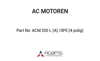 ACM 200 L (A) /SPE (4 polig)