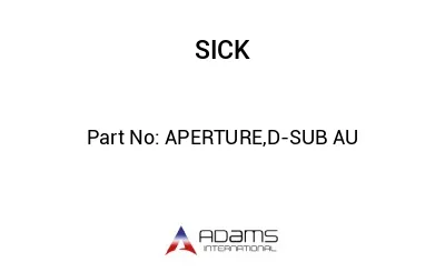 APERTURE,D-SUB AU