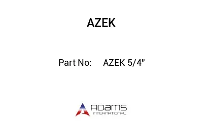     AZEK 5/4"