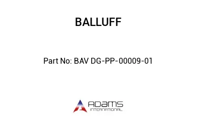 BAV DG-PP-00009-01									