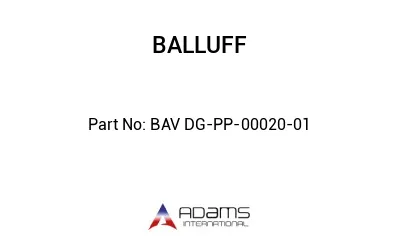 BAV DG-PP-00020-01									