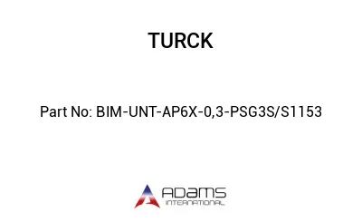 BIM-UNT-AP6X-0,3-PSG3S/S1153