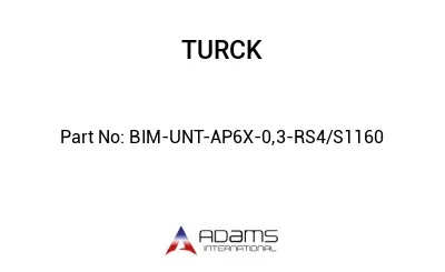 BIM-UNT-AP6X-0,3-RS4/S1160