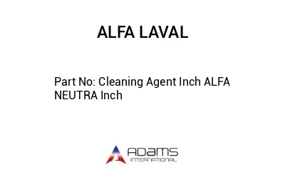 Cleaning Agent Inch ALFA NEUTRA Inch