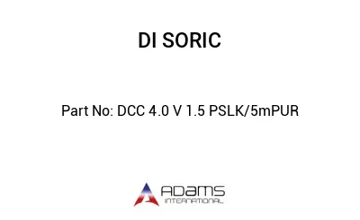 DCC 4.0 V 1.5 PSLK/5mPUR