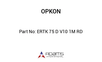 ERTK 75 D V10 1M RD