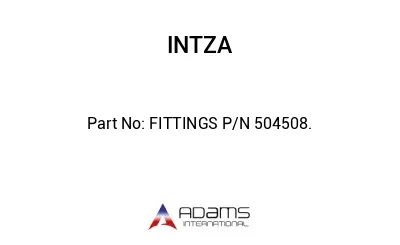 FITTINGS P/N 504508.