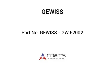 GEWISS - GW 52002