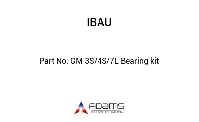 GM 3S/4S/7L Bearing kit