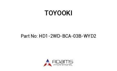 HD1-2WD-BCA-03B-WYD2