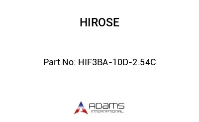 HIF3BA-10D-2.54C