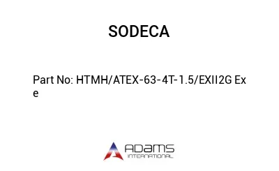 HTMH/ATEX-63-4T-1.5/EXII2G Ex e