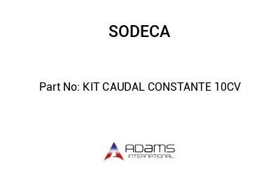 KIT CAUDAL CONSTANTE 10CV