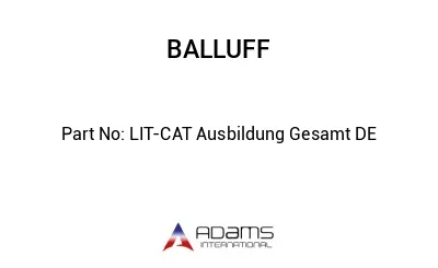 LIT-CAT Ausbildung Gesamt DE									