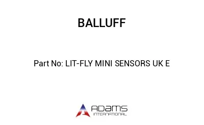 LIT-FLY MINI SENSORS UK E									