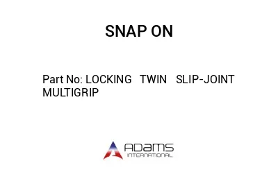 LOCKING   TWIN   SLIP-JOINT   MULTIGRIP