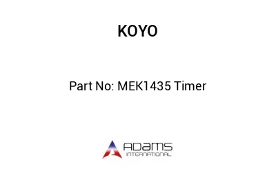 MEK1435 Timer