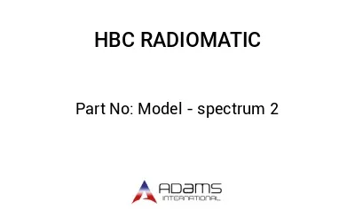 Model - spectrum 2