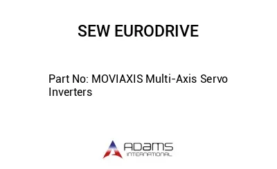 MOVIAXIS Multi-Axis Servo Inverters