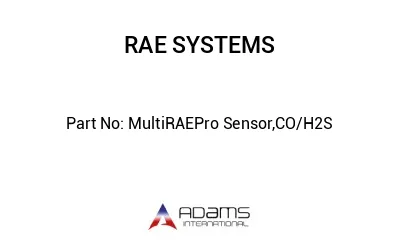 MultiRAEPro Sensor,CO/H2S