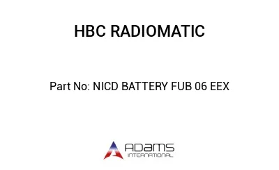 NICD BATTERY FUB 06 EEX