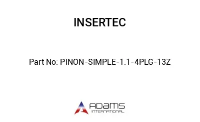 PINON-SIMPLE-1.1-4PLG-13Z