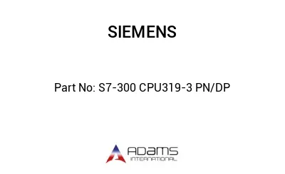 S7-300 CPU319-3 PN/DP