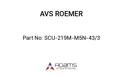 SCU-219M-M5N-43/3