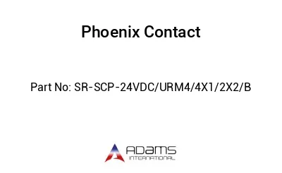 SR-SCP-24VDC/URM4/4X1/2X2/B