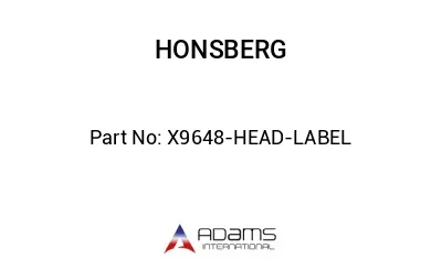 X9648-HEAD-LABEL